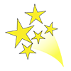 キラキラ｜星 - クリップアート｜イラスト｜フリー素材