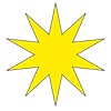 爆発｜星 - クリップアート｜イラスト｜フリー素材