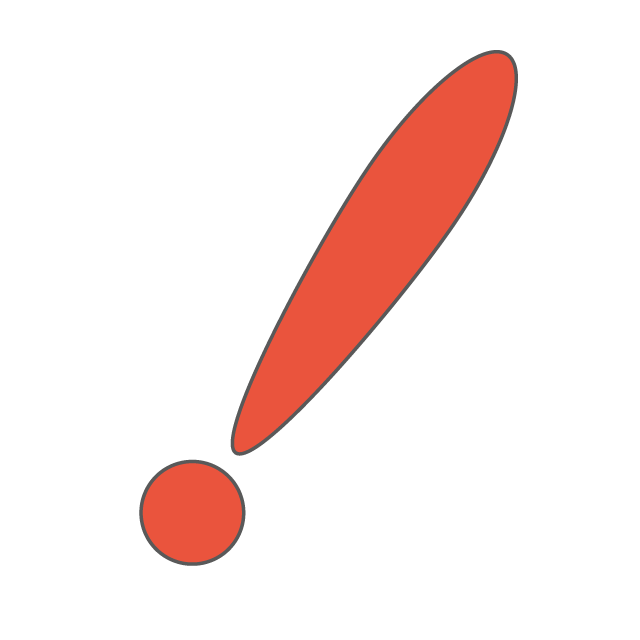 びっくりマーク｜注目 - 挿絵 / クリップアート / 無料 / 家電 / 乗り物 / 動物 / 家具 / イラスト / ダウンロード