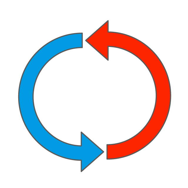 リサイクル｜回転 - 挿絵 / クリップアート / 無料 / 家電 / 乗り物 / 動物 / 家具 / イラスト / ダウンロード