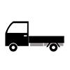 Light truck ｜ Transportation ｜ Delivery ｜ Delivery ｜ Icon ｜ Illustration ｜ Free material ｜ Transparent background