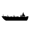 Tanker ｜ Transportation ｜ Trade ｜ Fuel --Icon ｜ Illustration ｜ Free Material ｜ Transparent Background