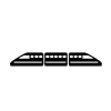 Linear Motor Car ｜ Railroad Vehicle ｜ Linear Motor ｜ Superconducting Maglev ｜ Icon ｜ Illustration ｜ Free Material ｜ Transparent Background