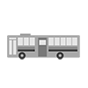 Bus ｜ Large Bus ｜ Travel ｜ People's Feet ――Icons ｜ Illustrations ｜ Free Materials ｜ Transparent Background