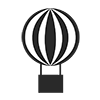 気球｜空の旅｜ガス気球｜風船 - アイコン｜イラスト｜フリー素材｜背景透明