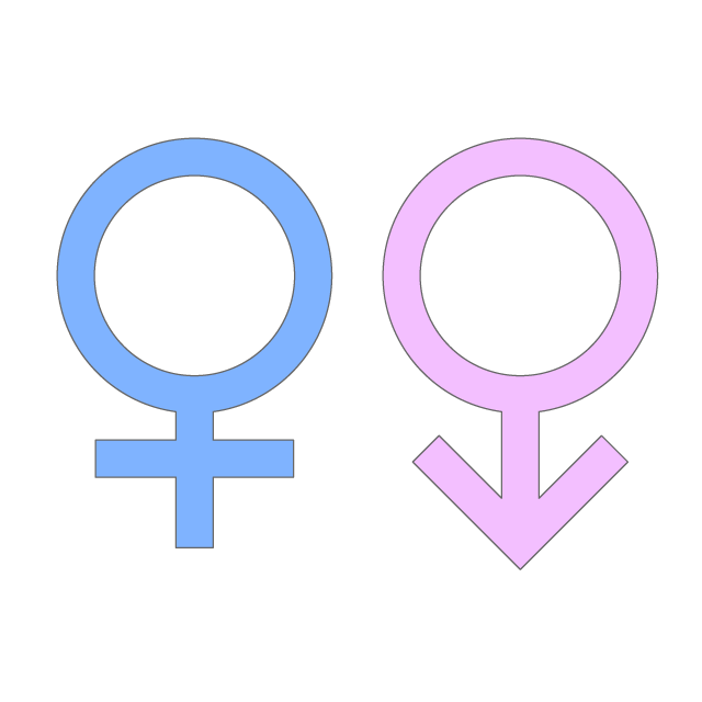 男女｜オス/メス｜マーク｜アイコン｜デザイン｜男性｜女性 - 挿絵 / クリップアート / 無料 / 家電 / 乗り物 / 動物 / 家具 / イラスト / ダウンロード