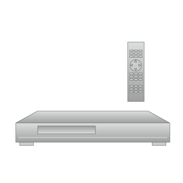 HDレコーダー｜ビデオデッキ｜リモコン｜録画｜家電製品｜電気製品｜DVDプレーヤー - 挿絵 / クリップアート / 無料 / 家電 / 乗り物 / 動物 / 家具 / イラスト / ダウンロード