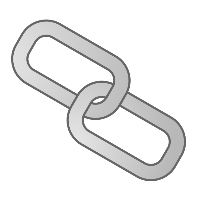 チェーン｜鎖｜連鎖｜鉄｜リンク｜黒｜グラデーション - 挿絵 / クリップアート / 無料 / 家電 / 乗り物 / 動物 / 家具 / イラスト / ダウンロード