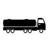 Tank truck ｜ Truck ｜ Icon ｜ Illustration ｜ Free material ｜ Transparent background