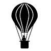 Balloon-Icon ｜ Illustration ｜ Free material ｜ Transparent background
