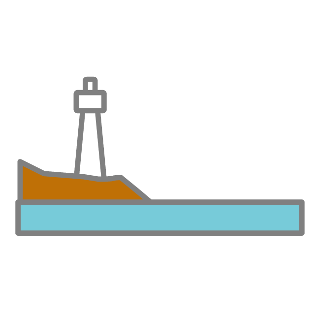 灯台｜風景 - 挿絵 / クリップアート / 無料 / 家電 / 乗り物 / 動物 / 家具 / イラスト / ダウンロード