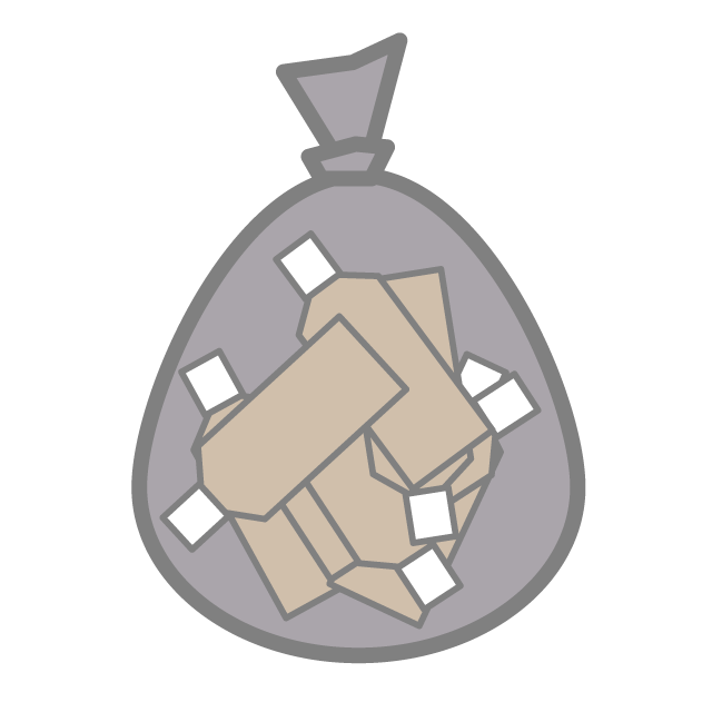 ゴミ｜集め - 挿絵 / クリップアート / 無料 / 家電 / 乗り物 / 動物 / 家具 / イラスト / ダウンロード