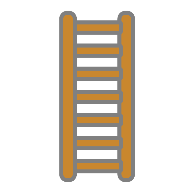 梯子 - 挿絵 / クリップアート / 無料 / 家電 / 乗り物 / 動物 / 家具 / イラスト / ダウンロード