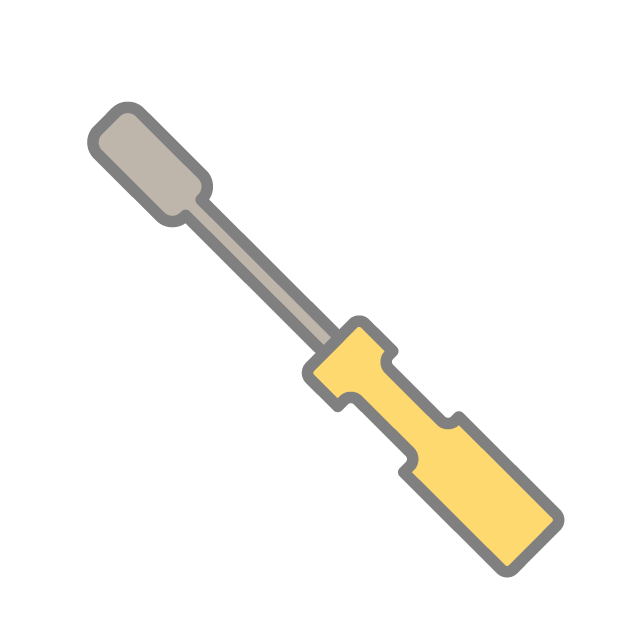 ドライバー - 挿絵 / クリップアート / 無料 / 家電 / 乗り物 / 動物 / 家具 / イラスト / ダウンロード