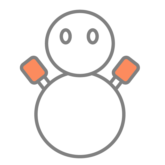 雪だるま｜キャラクター - 挿絵 / クリップアート / 無料 / 家電 / 乗り物 / 動物 / 家具 / イラスト / ダウンロード