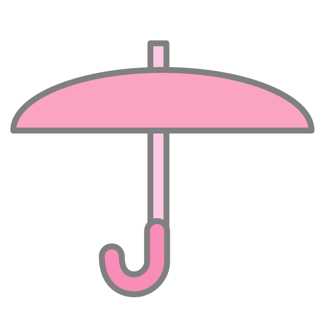 傘｜アンブレラ - 挿絵 / クリップアート / 無料 / 家電 / 乗り物 / 動物 / 家具 / イラスト / ダウンロード