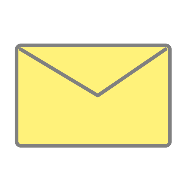 メール｜手紙 - 挿絵 / クリップアート / 無料 / 家電 / 乗り物 / 動物 / 家具 / イラスト / ダウンロード