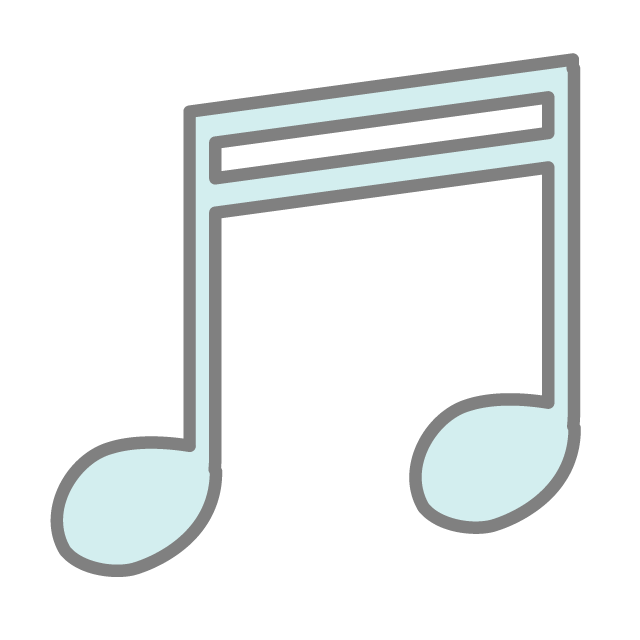 音楽マーク - 挿絵 / クリップアート / 無料 / 家電 / 乗り物 / 動物 / 家具 / イラスト / ダウンロード