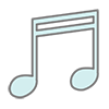 音楽マーク - クリップアート｜イラスト｜フリー素材
