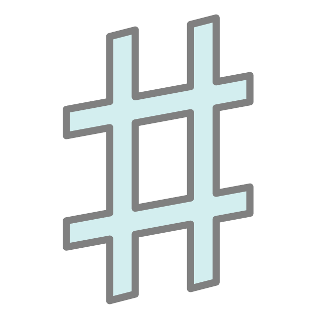 シャープ｜音符 - 挿絵 / クリップアート / 無料 / 家電 / 乗り物 / 動物 / 家具 / イラスト / ダウンロード