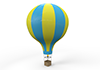 Balloon-Icon ｜ 3D ｜ Free Illustration Material