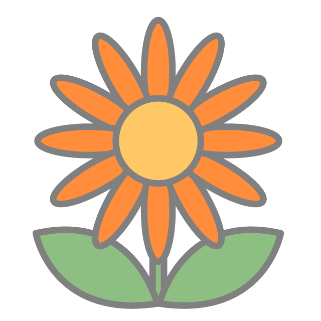 ひまわり｜花 - 挿絵 / クリップアート / 無料 / 家電 / 乗り物 / 動物 / 家具 / イラスト / ダウンロード