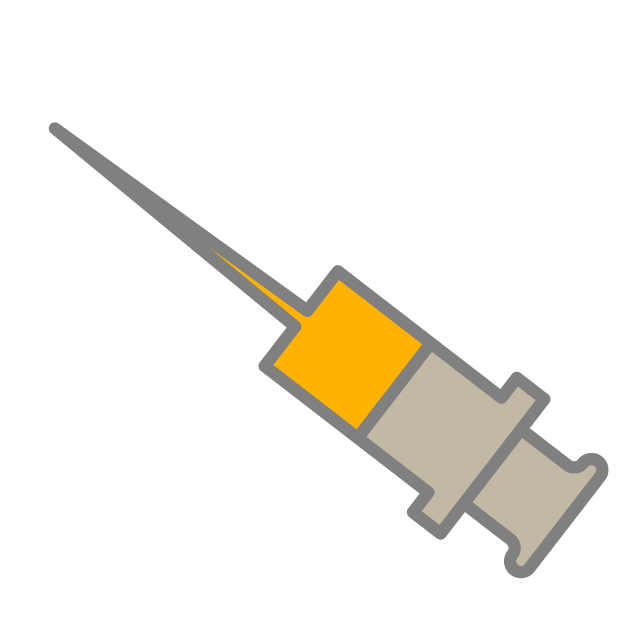 注射器 - 挿絵 / クリップアート / 無料 / 家電 / 乗り物 / 動物 / 家具 / イラスト / ダウンロード