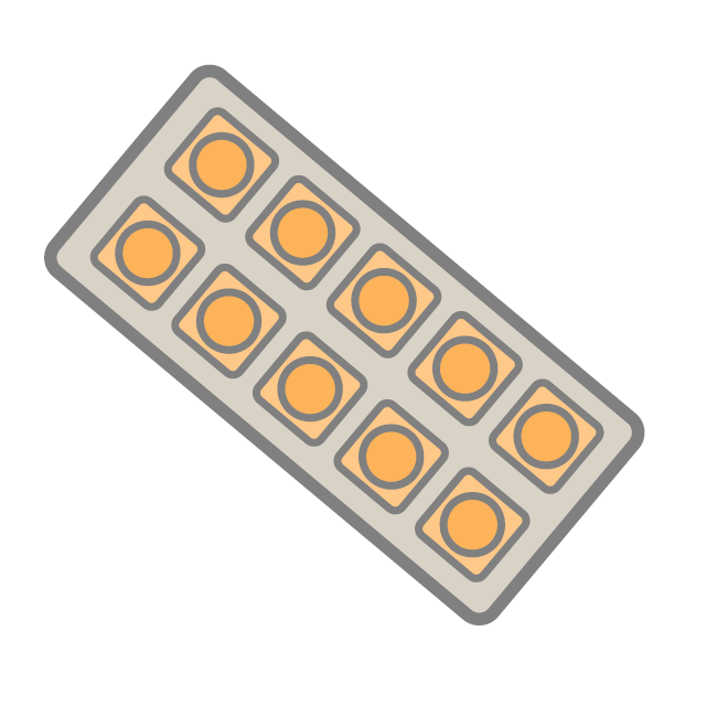 錠剤｜薬 - 挿絵 / クリップアート / 無料 / 家電 / 乗り物 / 動物 / 家具 / イラスト / ダウンロード