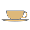 コーヒーカップ - クリップアート｜イラスト｜フリー素材