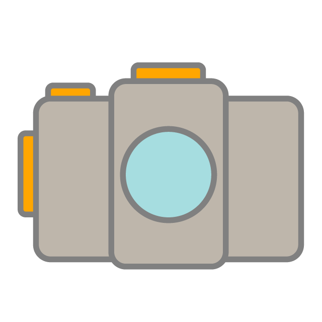 カメラ｜記念撮影 - 挿絵 / クリップアート / 無料 / 家電 / 乗り物 / 動物 / 家具 / イラスト / ダウンロード