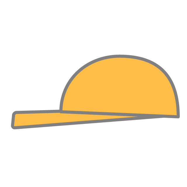 帽子｜キャップ - 挿絵 / クリップアート / 無料 / 家電 / 乗り物 / 動物 / 家具 / イラスト / ダウンロード