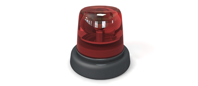 Siren-Icon / 3D Rendering / Illustration / Free / Download / Commercial Use OK
