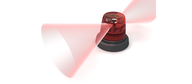 Alarm Siren-Icon / 3D Rendering / Illustration / Free / Download / Commercial Use OK