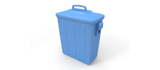 Trash--Icon / 3D Rendering / Illustration / Free / Download / Commercial Use OK