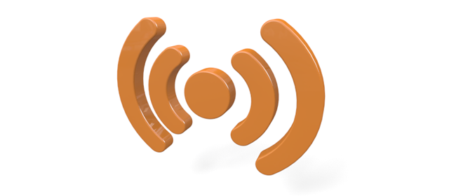 Wi-Fi --Icon / 3D rendering / Illustration / Free / Download / Commercial use OK