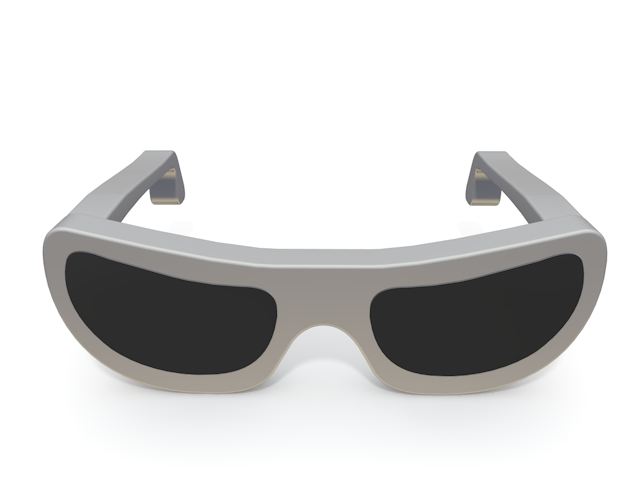 Sunglasses ｜ Glasses-Icon / 3D Rendering / Illustration / Free / Download / Commercial Use OK