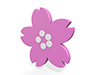 Sakura ｜ Plants ｜ Icon ｜ 3D ｜ Free Illustration Material