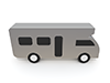 Camper ｜ Travel --Icon ｜ 3D ｜ Free Illustration Material