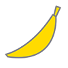バナナ - クリップアート｜イラスト｜フリー素材