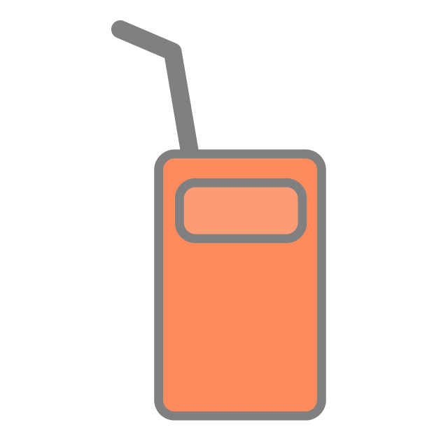 ジュース - 挿絵 / クリップアート / 無料 / 家電 / 乗り物 / 動物 / 家具 / イラスト / ダウンロード