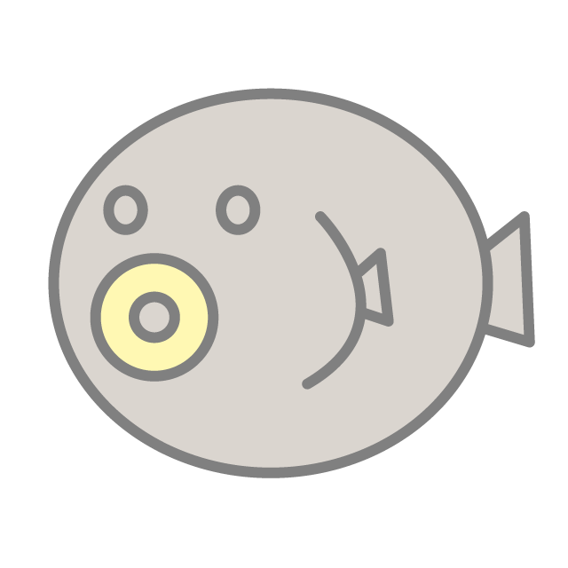 フグ｜河豚 - 挿絵 / クリップアート / 無料 / 家電 / 乗り物 / 動物 / 家具 / イラスト / ダウンロード