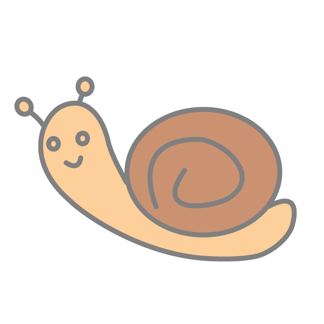 カタツムリ - 挿絵 / クリップアート / 無料 / 家電 / 乗り物 / 動物 / 家具 / イラスト / ダウンロード