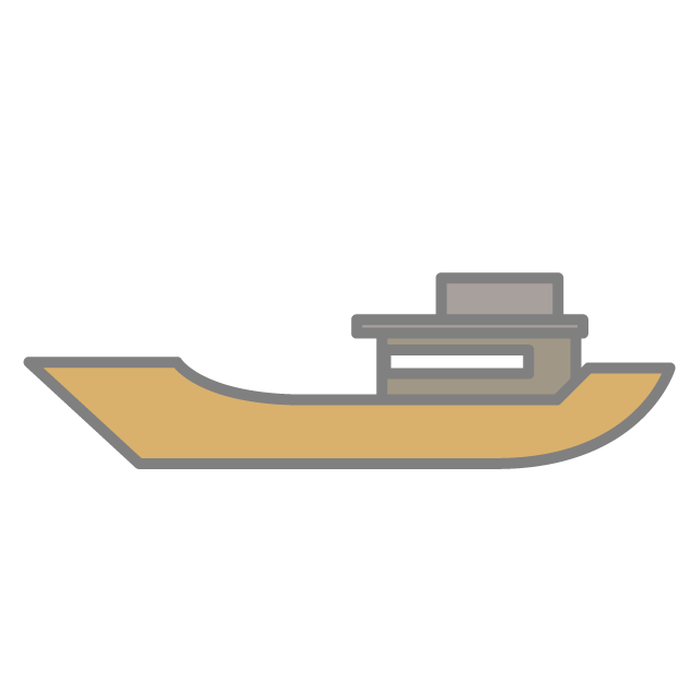 船｜漁船 - 挿絵 / クリップアート / 無料 / 家電 / 乗り物 / 動物 / 家具 / イラスト / ダウンロード