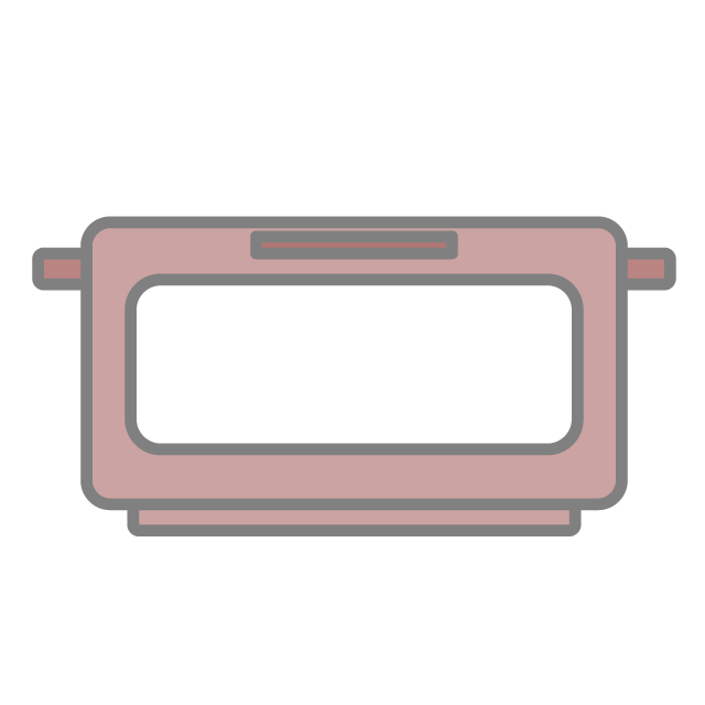 オーブン - 挿絵 / クリップアート / 無料 / 家電 / 乗り物 / 動物 / 家具 / イラスト / ダウンロード