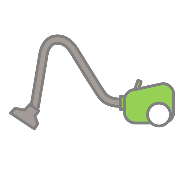 掃除機 - 挿絵 / クリップアート / 無料 / 家電 / 乗り物 / 動物 / 家具 / イラスト / ダウンロード