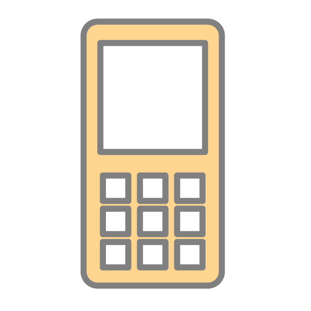 携帯 - 挿絵 / クリップアート / 無料 / 家電 / 乗り物 / 動物 / 家具 / イラスト / ダウンロード