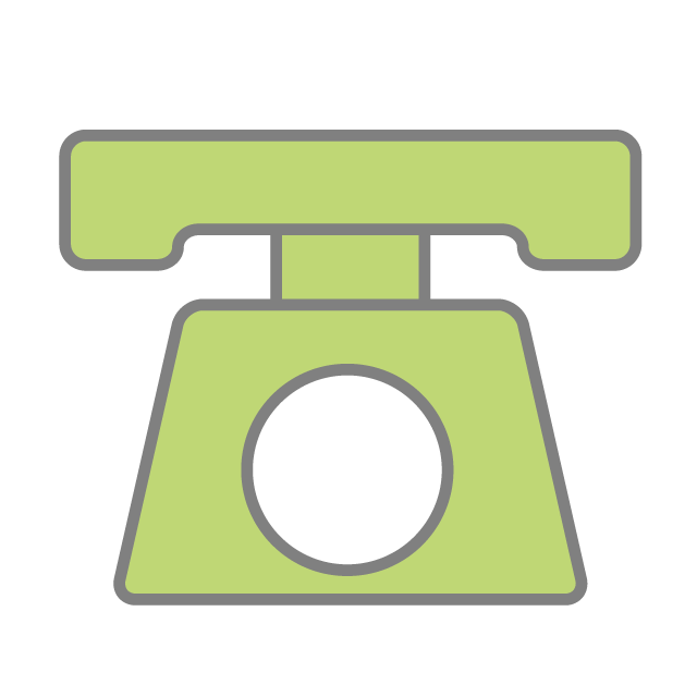 電話 - 挿絵 / クリップアート / 無料 / 家電 / 乗り物 / 動物 / 家具 / イラスト / ダウンロード