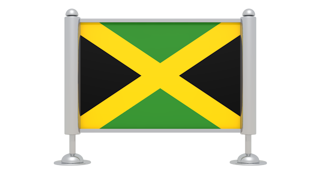 ジャマイカ-国旗 - アイコン / 3Dレンダリング / イラスト / 無料 / ダウンロード / 商用使用OK