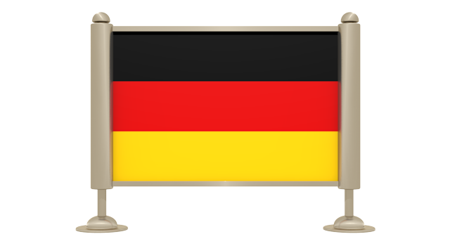 ドイツ-国旗 - アイコン / 3Dレンダリング / イラスト / 無料 / ダウンロード / 商用使用OK