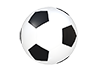 Soccer Ball-Icon ｜ 3D ｜ Free Illustration Material